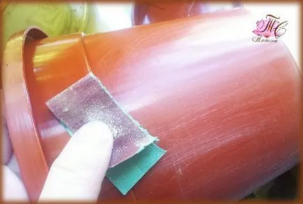 ghivece de flori Decupaj cu mâinile lor de Master Class cu fotografie (vase) ghivece de flori Decupaj cu mâinile clasa lor de master cu fotografii