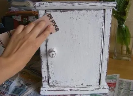 cabinet de decoupage cu propriile sale mâini o clasă de master cu fotografiile (a dulapului) cabinet de decoupage cu propriile sale mâini o clasă de master cu fotografii