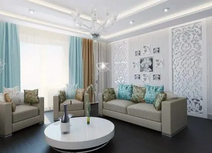 Decorul în camera de zi - 80 fotografii de idei de design neobișnuite în interior (de idei) Decorul în camera de zi - 80 fotografii de idei de design neobișnuite în interior