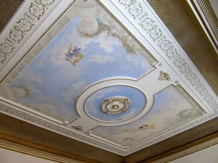 Decorul de tavan cu materialele sale mâini și opțiuni de proiectare (50 poze)