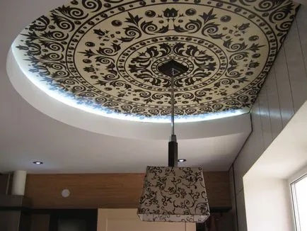 Decorul de tavan cu materialele sale mâini și opțiuni de proiectare (50 poze)