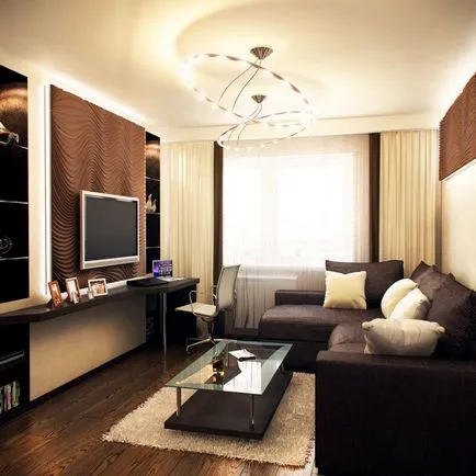Decorul în camera de zi - 80 fotografii de idei de design neobișnuite în interior (de idei) Decorul în camera de zi - 80 fotografii de idei de design neobișnuite în interior