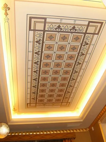 Decorul de tavan cu materialele sale mâini și opțiuni de proiectare (50 poze)