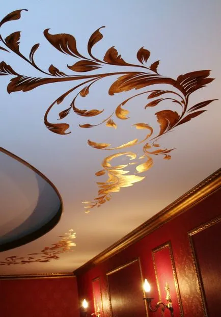 Decorul de tavan cu materialele sale mâini și opțiuni de proiectare (50 poze)
