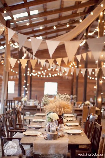 Decorul și designul rustic nunta