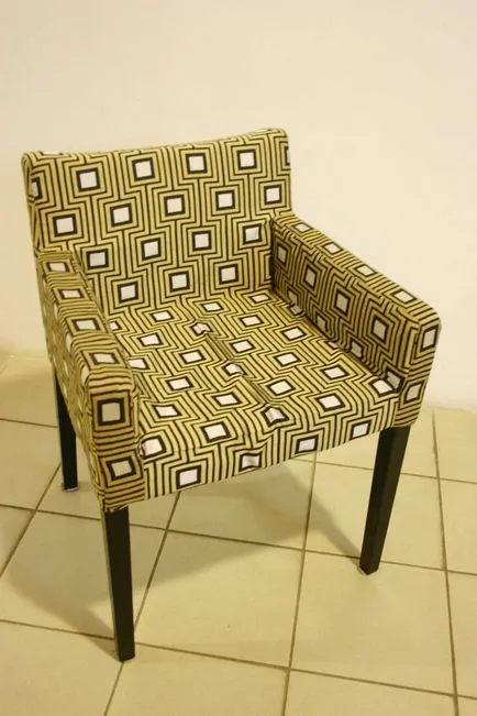 Scaun decorative acoperă în interior, modul de a alege tesatura si design de cape, frumos și