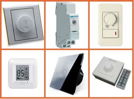 Dimmer ce este, tipurile de variatoare