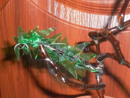 Lemn din sticle de plastic cu propriile lor mâini