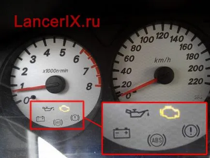 Diagnostic Lancer 9 (se aprinde de verificare, coduri de eroare) ix Mitsubishi Lancer, Lancer 9, vagon, clasic