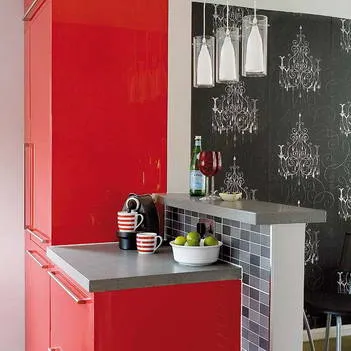 Proiectare bucătărie roșu 33 de idei și fotografii de interior, mobilier și decor luminos (culori) Proiectare bucătărie roșu 33 de idei și fotografii de interioare luminoase, mobilier, decor