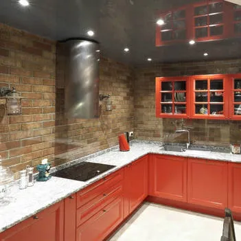 Proiectare bucătărie roșu 33 de idei și fotografii de interior, mobilier și decor luminos (fotografii) Proiectare bucătărie roșu 33 de idei și fotografii de interioare luminoase, mobilier, decor