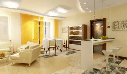 Proiectare apartament studio - idei mari 30 de fotografii