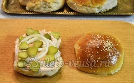 Homemade pas cu pas reteta cheeseburger (23 poze) (acasă) Homemade pas cu pas reteta cheeseburger (23 poze)