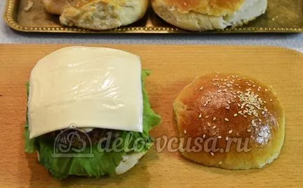 Homemade pas cu pas reteta cheeseburger (23 poze) (acasă) Homemade pas cu pas reteta cheeseburger (23 poze)