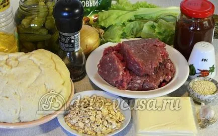 Homemade pas cu pas reteta cheeseburger (23 poze) (cheeseburger) Homemade pas cu pas reteta cheeseburger (23 poze)