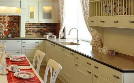 Design de bucătărie într-o casă de țară interior fotografie, bucatarie, living, frumos bucătărie-sufragerie, video (țară) Design de bucătărie într-o casă de țară interior fotografie, bucatarie, living, frumos bucătărie-sufragerie, video