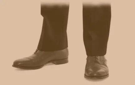 Lungimea de pantaloni și blugi pentru bărbați - cum pentru a determina lungimea corectă, un blog despre stilul de bărbați