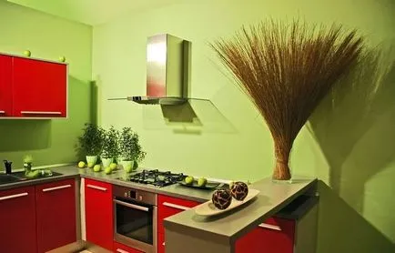 Design de bucătării roșu 33 de idei luminoase și fotografii de interior, mobilier, decorațiuni interioare (proiectare) Proiectare bucătărie roșu 33 de idei și fotografii de interioare luminoase, mobilier, decor