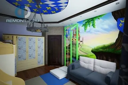 Design camera unui copil pentru un băiat