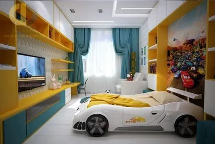 Design camera unui copil pentru un băiat