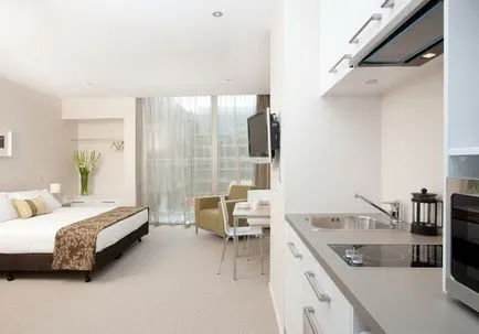 Proiectare apartament studio - idei mari 30 de fotografii