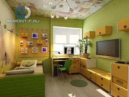 Design camera unui copil pentru un băiat