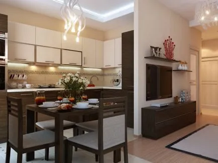 Proiectare apartament studio - idei mari 30 de fotografii