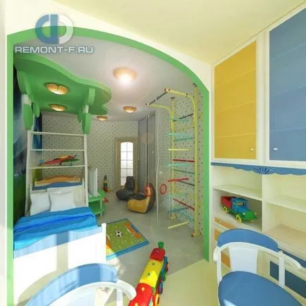 Design camera unui copil pentru un băiat