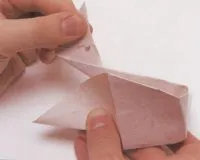 Mutarea inel origami baschet și catapulta