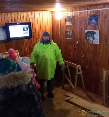 Excursie la canisa husky și câini de sanie - andiriney