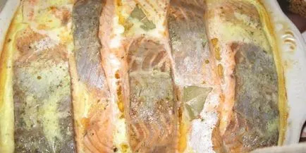 Trout coapte în cuptor (în ansamblu, în folie) rețete