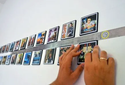 colaj foto pe perete, cu mâinile sale o clasă de master cu fotografii