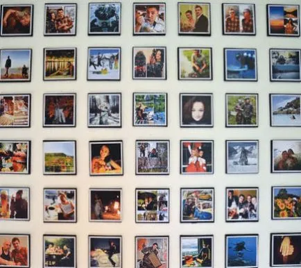 colaj foto pe perete, cu mâinile sale o clasă de master cu fotografii