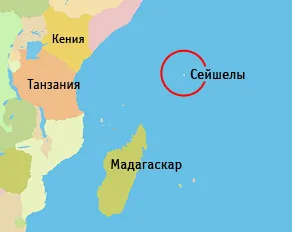 În cazul în care sunt Seychelles pe harta lumii