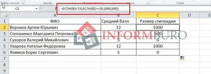 Funcția dacă exemple Excel, mai multe condiții (exemple) Funcția în cazul în care exemple Excel, mai multe condiții