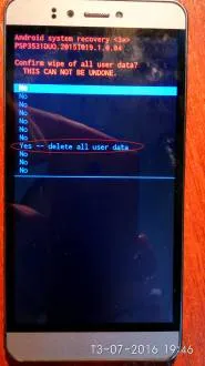 resetare hard, sau cum să faci - un hard - resetare pe dispozitivul Android