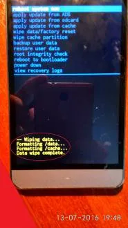 resetare hard, sau cum să faci - un hard - resetare pe dispozitivul Android