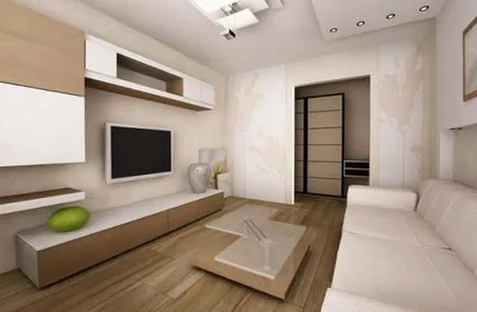 Idei dormitor opțiuni de reparații și design interior apartament cu 2 camere Hrușciov fără (variante) Idei repararea opțiuni apartament cu un dormitor și design interior 2 camere Hrușciov fără