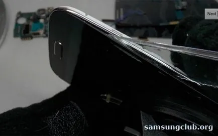 Instrucțiuni cum a dezasambla i9500 Galaxy s4
