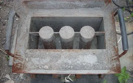 Producere de constructii blocuri de beton cu mâinile la domiciliu