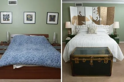 Interior unei case private înainte și după - 40 camere foto