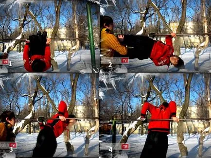 ieșire spaniolă de pe bara obuchalka detaliat modul de a face elementul de stradă antrenament (video)