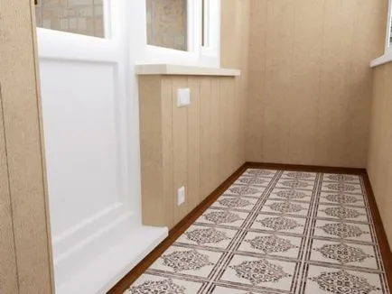 Ce face podeaua pe materialele balcon sau loggie (do) Ce fac sex pe un balcon sau loggie materiale