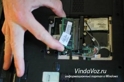 Cum de a adăuga memorie la un laptop (număr) Cum de a adăuga memorie la un laptop
