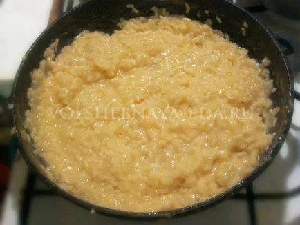 Cum de a găti rețeta risotto, magie
