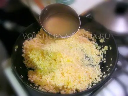Cum de a găti rețeta risotto, magie