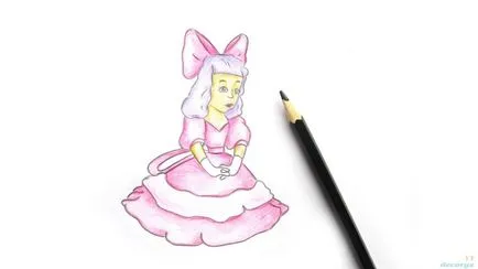 Cum de a desena cu creioane Malvina (pentru că în fiecare zi poți) Cum de a desena cu creioane Malvina