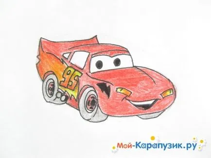 Cum să atragă Lightning McQueen de la m