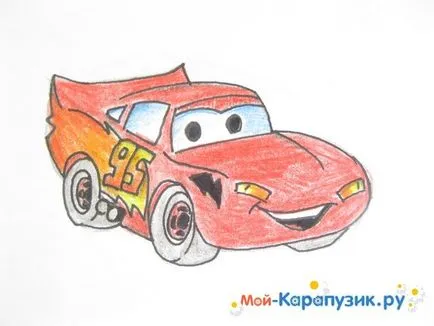 Cum să atragă Lightning McQueen de la m