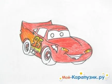 Cum să atragă Lightning McQueen de la m
